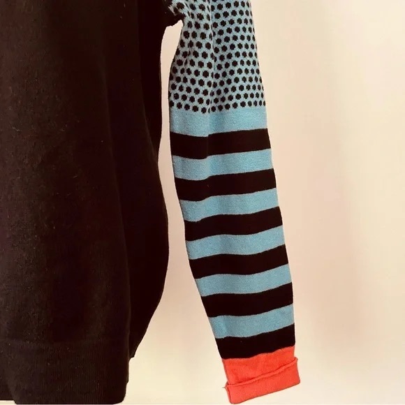 Neve Wool Knit 1/4 Zip Ski Sweater, Sz XL - Picture 5 of 9